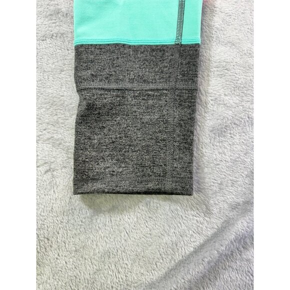 MTA Sport leggings Women's Medium Grey Color Block Fast Dry athletic leggings - Picture 8 of 12